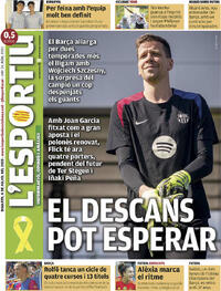 Portada periódico L'Esportiu