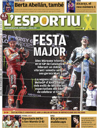 Portada L'Esportiu 2025-09-08