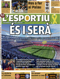 Portada L'Esportiu 2025-11-08