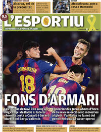 Portada L'Esportiu 2025-09-09