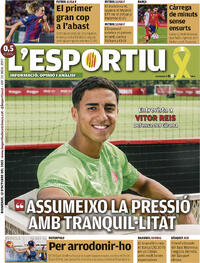 Portada L'Esportiu 2025-10-12