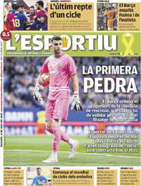 Portada periódico L'Esportiu
