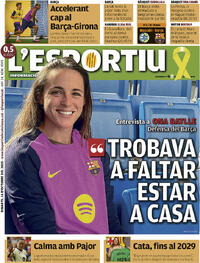 Portada L'Esportiu 2025-10-14