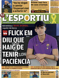 Portada L'Esportiu 2025-10-15