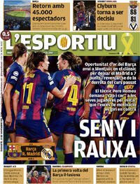Portada L'Esportiu 2025-11-15