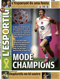 Portada L'Esportiu 2025-09-16