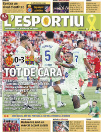 Portada L'Esportiu 2025-08-17