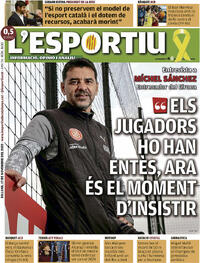 Portada L'Esportiu 2025-11-17