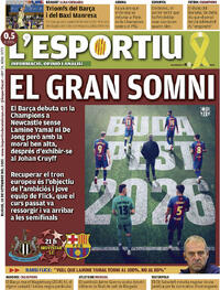 Portada L'Esportiu 2025-09-18