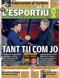 Portada L'Esportiu 2025-10-18