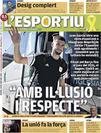 Portada periódico L'Esportiu