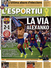 Portada L'Esportiu 2025-10-19