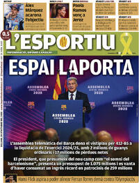 Portada L'Esportiu 2025-10-20