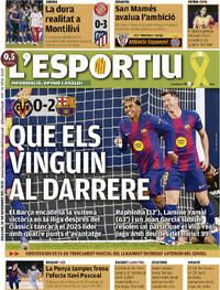 Portada L'Esportiu 2025-12-22
