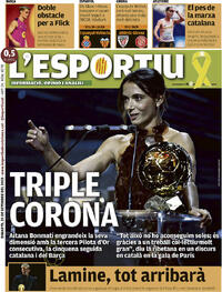 Portada L'Esportiu 2025-09-23