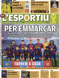 Portada L'Esportiu 2025-11-24