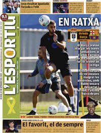 Portada L'Esportiu 2025-09-25