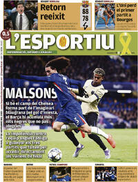 Portada L'Esportiu 2025-11-27