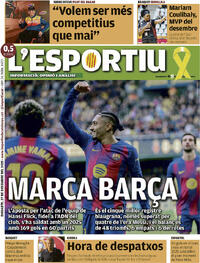 Portada L'Esportiu 2025-12-27