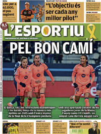 Portada L'Esportiu 2025-12-28