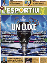 Portada L'Esportiu 2025-08-29