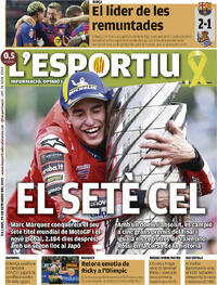 Portada L'Esportiu 2025-09-29