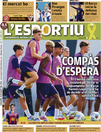 Portada L'Esportiu 2025-08-30