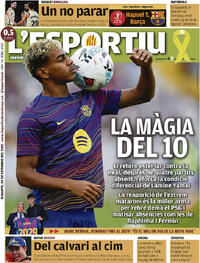 Portada L'Esportiu 2025-09-30