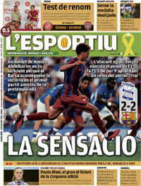 Portada L'Esportiu 2026-08-01