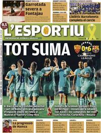 Portada L'Esportiu 2026-10-01
