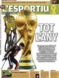 Portada L'Esportiu 2026-01-02