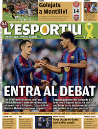 Portada L'Esportiu 2026-08-02