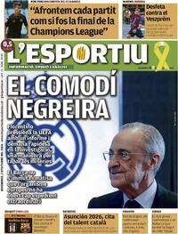 Portada L'Esportiu 2026-10-02