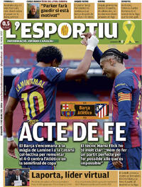 Portada L'Esportiu 2026-03-03