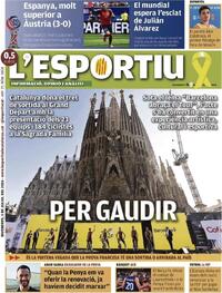 Portada L'Esportiu 2026-07-03