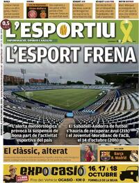 Portada L'Esportiu 2026-10-04