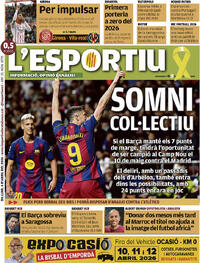 Portada L'Esportiu 2026-04-06