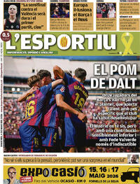 Portada L'Esportiu 2026-05-06