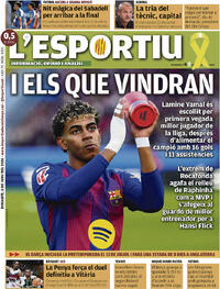 Portada L'Esportiu 2026-06-06