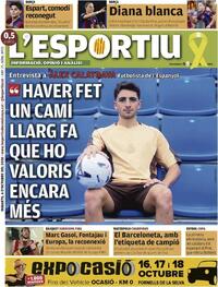 Portada L'Esportiu 2026-10-06