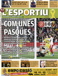 Portada L'Esportiu 2026-04-07