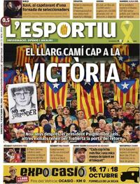 Portada L'Esportiu 2026-10-07