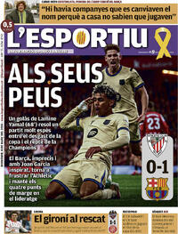Portada L'Esportiu 2026-03-08