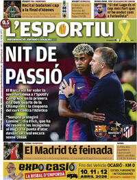 Portada L'Esportiu 2026-04-08