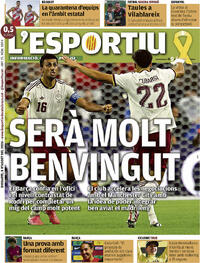 Portada L'Esportiu 2026-08-08