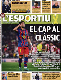 Portada L'Esportiu 2026-01-09