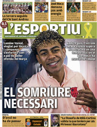 Portada L'Esportiu 2026-03-09