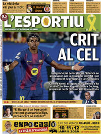 Portada L'Esportiu 2026-04-10