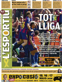 Portada L'Esportiu 2026-05-10