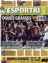 Portada L'Esportiu 2026-10-11